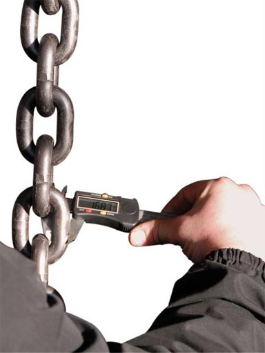 Verifiche periodiche catene sollevamento